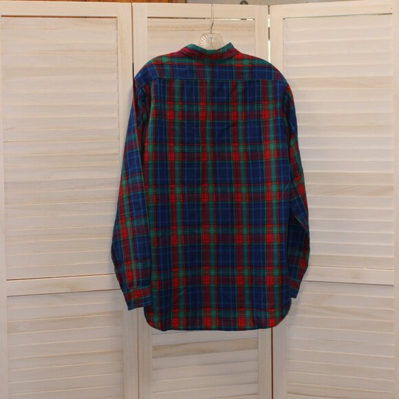 Vintage Pendleton Sir Pendleton Pure Virgin Wool Men's Plaid Shirt Size Large - Picture 6 of 8